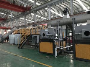 PP PE Affald plastfilm vaske linje med kapacitet 2000kg / hr